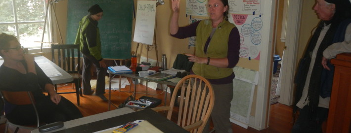 A recent Permaculture Design Course at Full Bloom