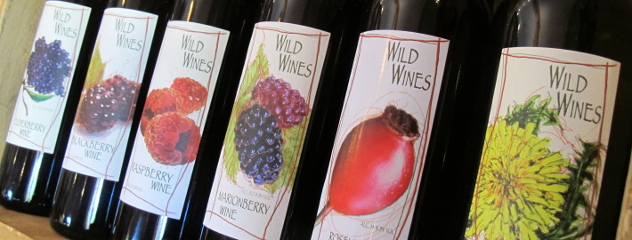 Wild Wines - local, ethically harvested and handmade