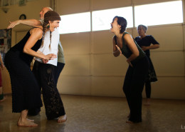 An ecstatic dance class in Ashland, Oregon